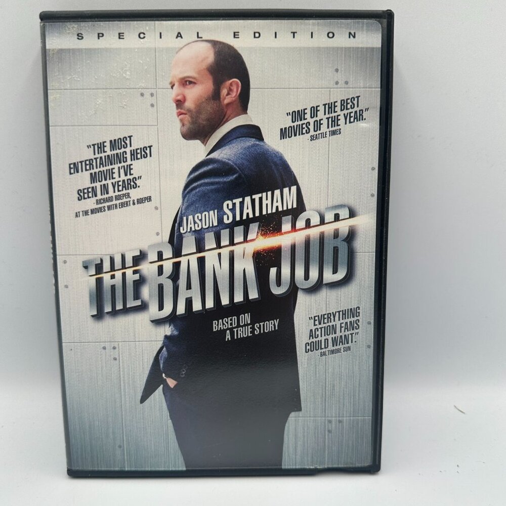 Jason Statham The Bank Job Special Edition 2008 R Lionsgate DVD Movie